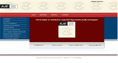 Desktop Screenshot of aje.matisz.hu